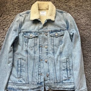Old Navy Sherpa Denim Jacket